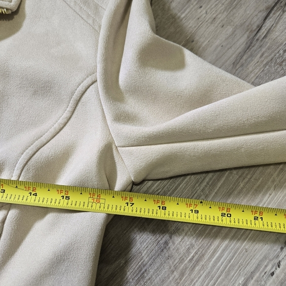 Marc New York By Andrew Marc Women's Blazer Jacket Size S Cream Gold - Picture 14 of 15